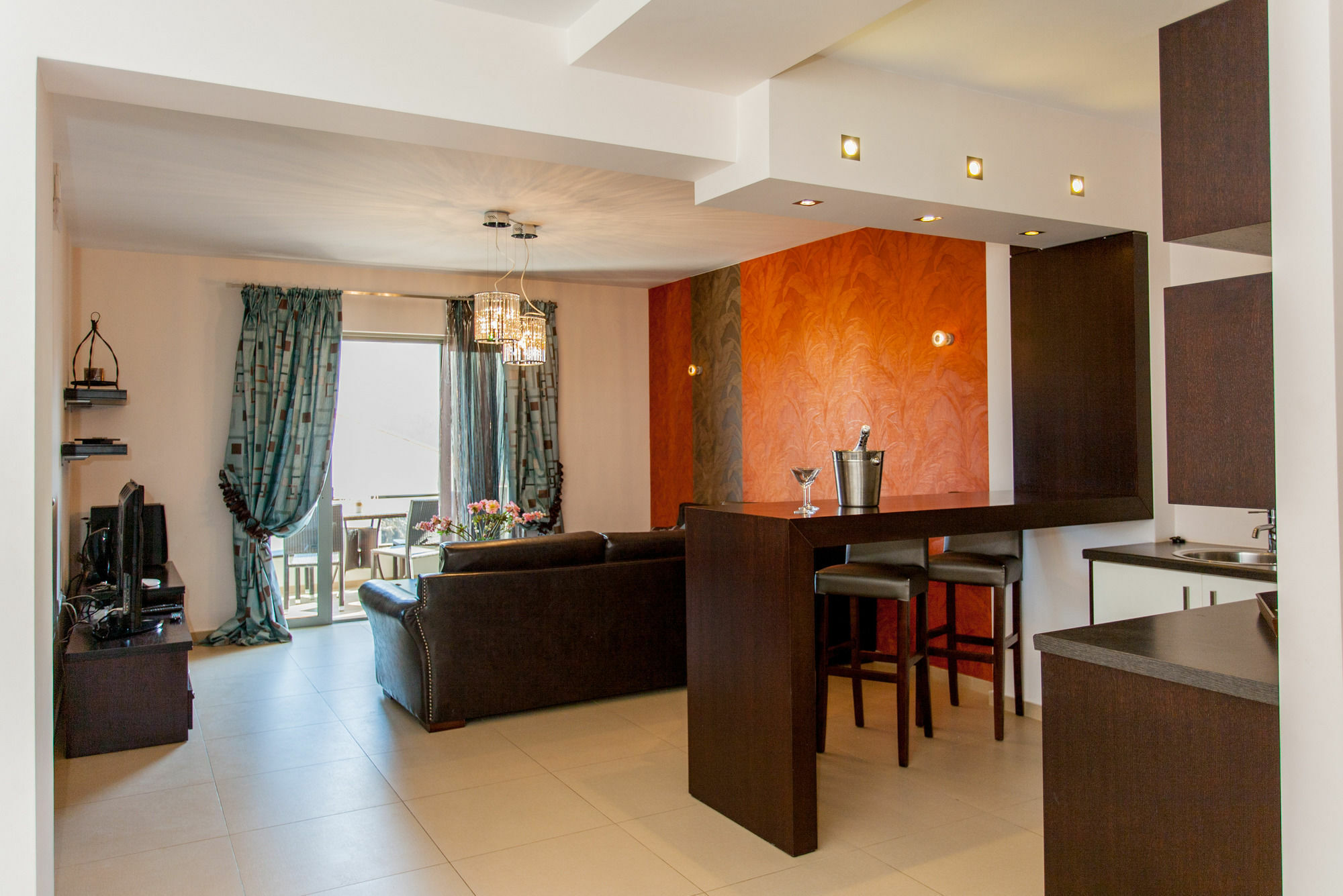 Sandy Point Villas Chania Agia Marina  ภายนอก รูปภาพ